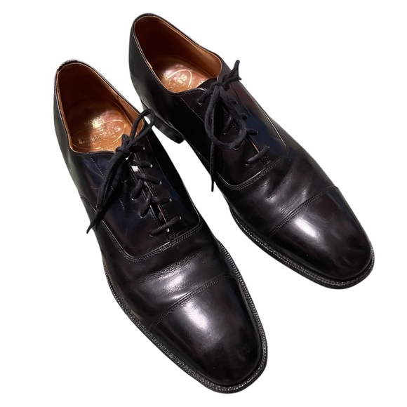 Church's Black Consul Custom Grade Elegant Oxford Shoes Classic